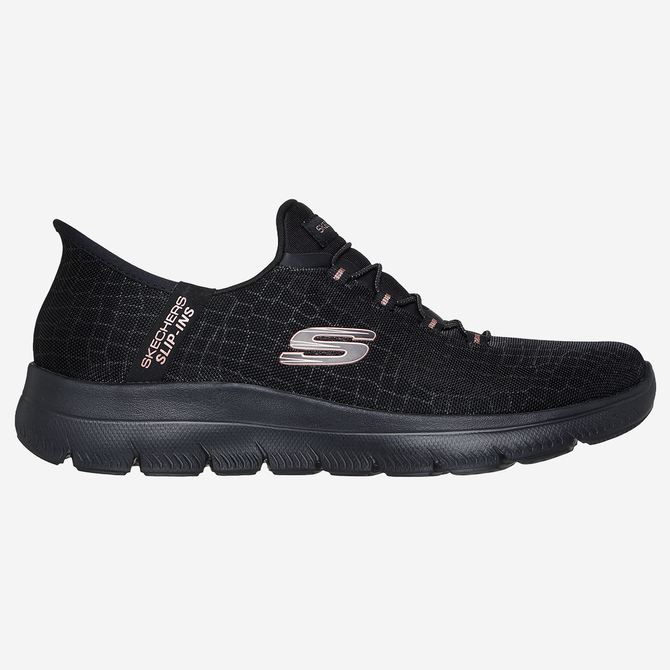 Skechers SUMMITS - Schwarz - Rückansicht