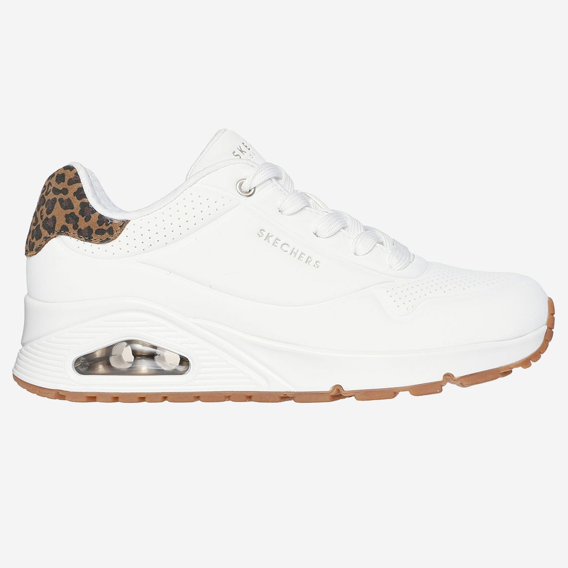 Skechers UNO - Weiß - Rückansicht