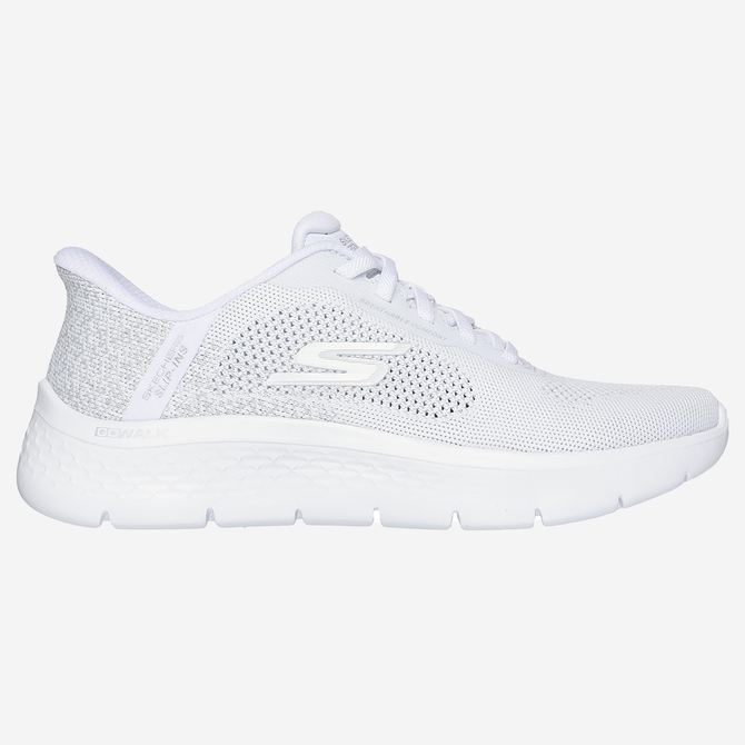 Skechers GO WALK FLEX - Weiß - Rückansicht