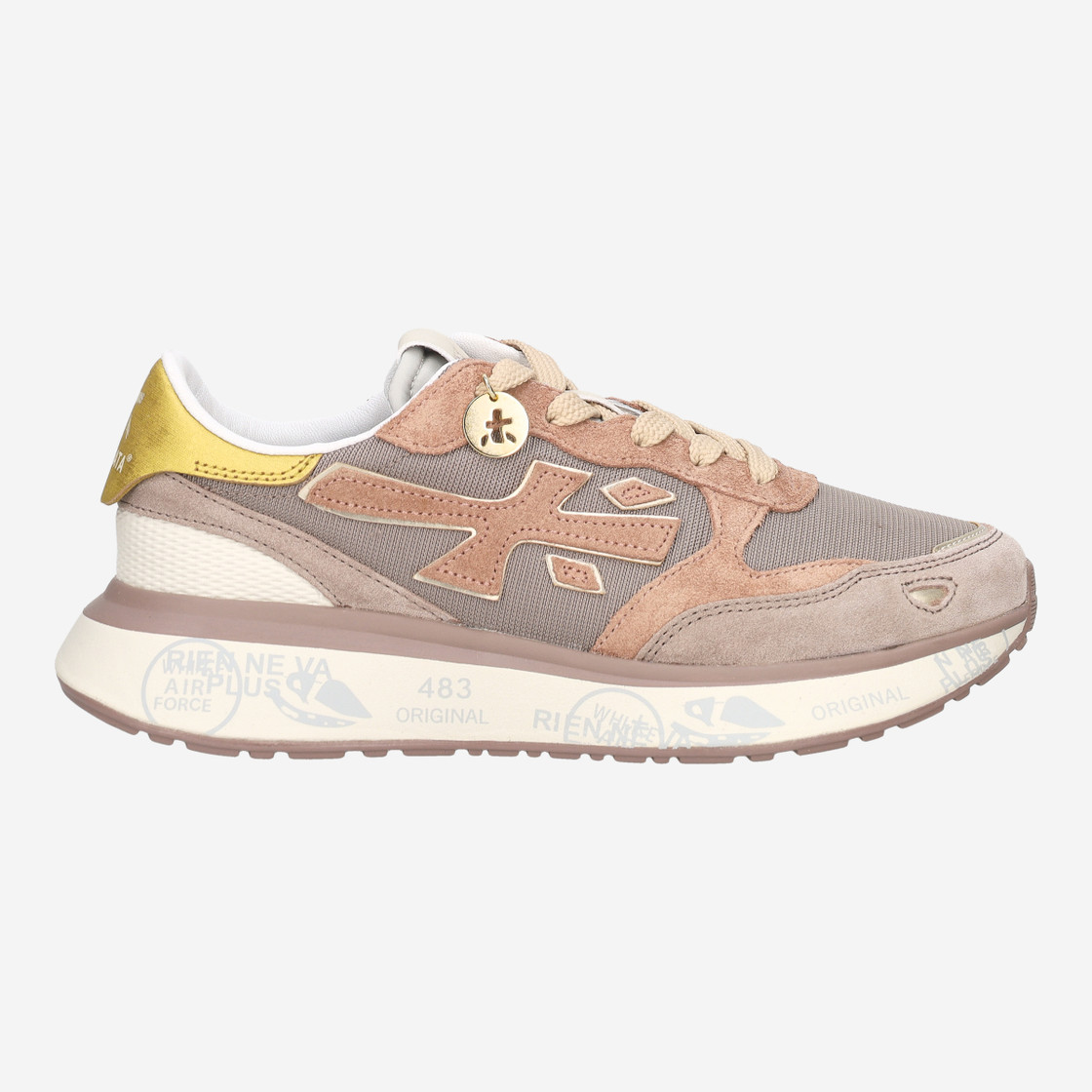 Premiata LAURYN - Beige - Rückansicht