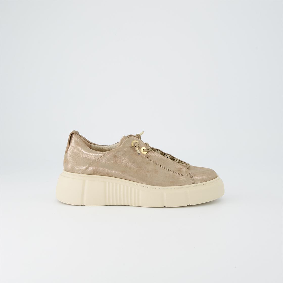 Paul Green 5418-088 - Beige, gold-metallik - Rückansicht