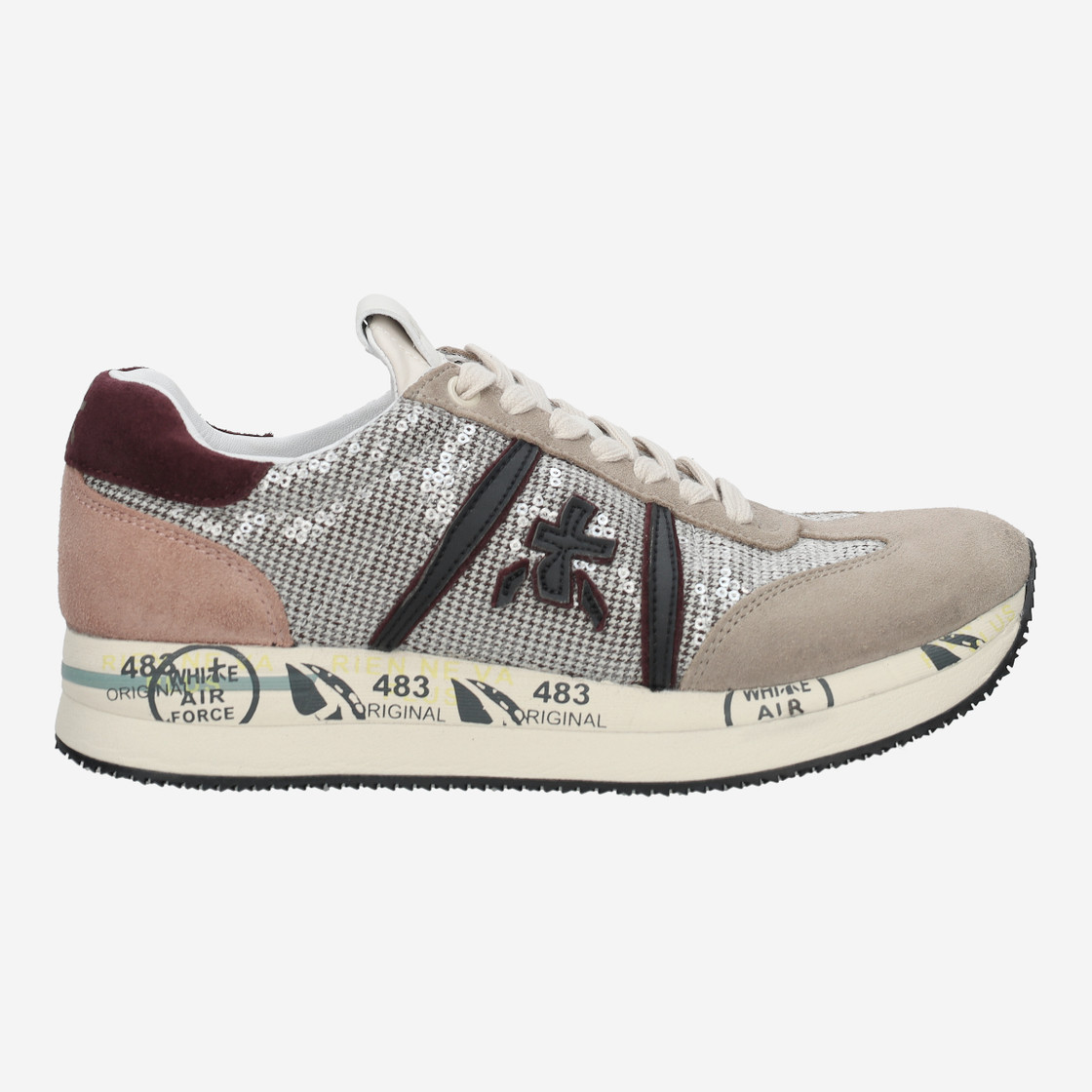 Premiata CONNY - Beige kombiniert - Rückansicht