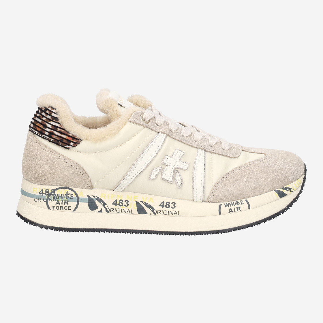 Premiata CONNY - Beige - Rückansicht