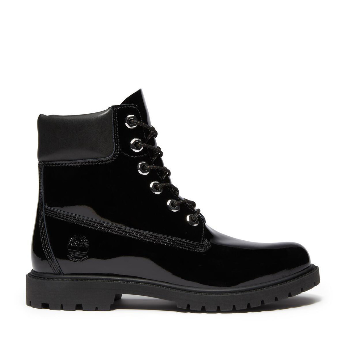 Timberland A43F8  Premium 6 INCH LACE UP  - Schwarz - Rückansicht