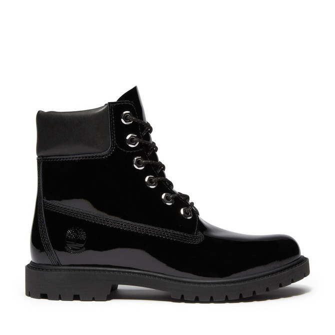 Timberland A43F8  Premium 6 INCH LACE UP  - Schwarz - Rückansicht