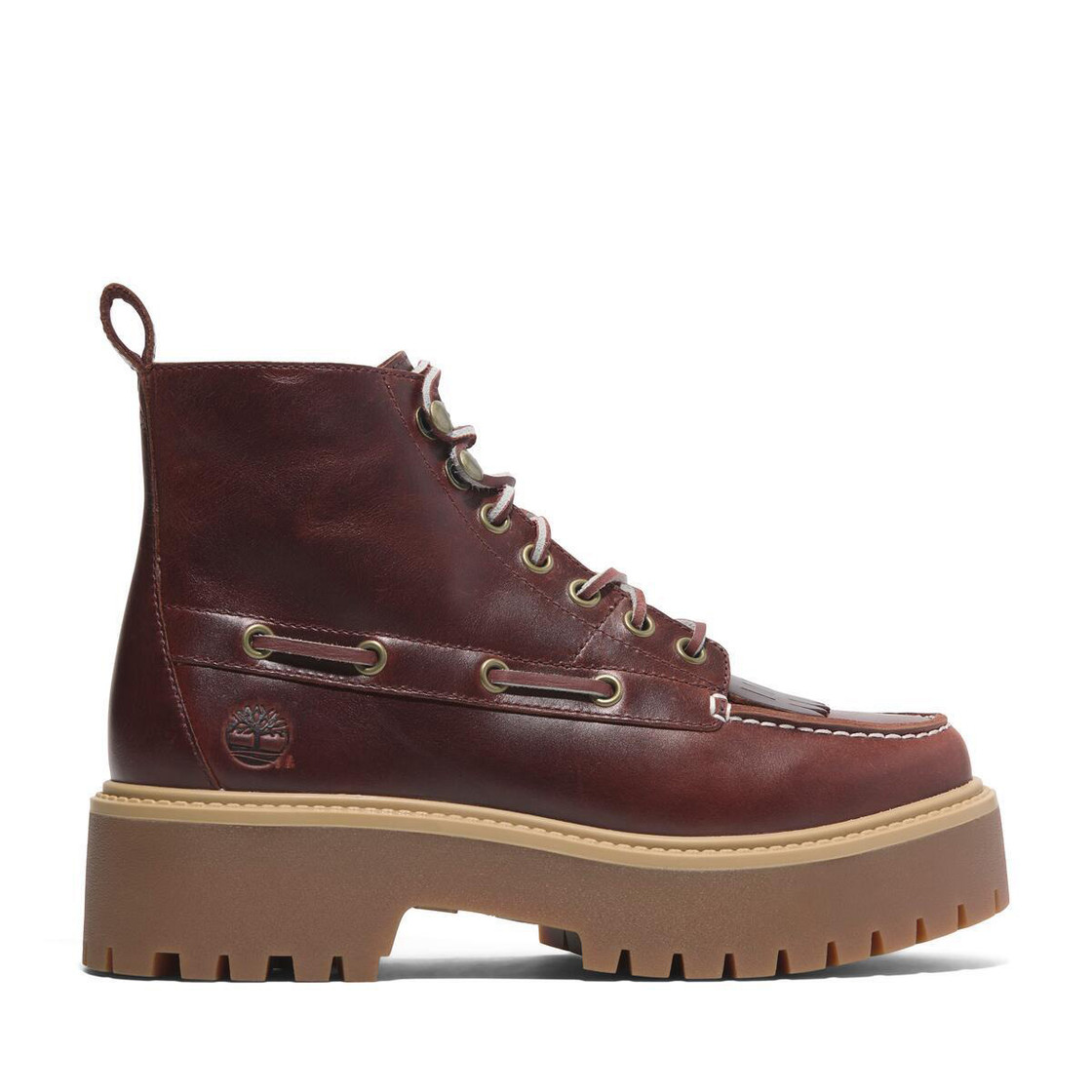 Timberland STONE STREET MID LACE UP BOOT - Rot - Rückansicht