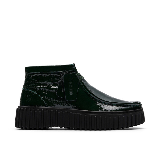Clarks Torhill Moss - Grün - Rückansicht