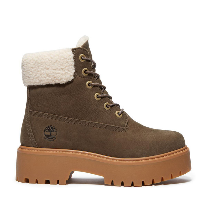 Timberland A2PU6 STONE STREET MID WARM LI - Braun - Rückansicht