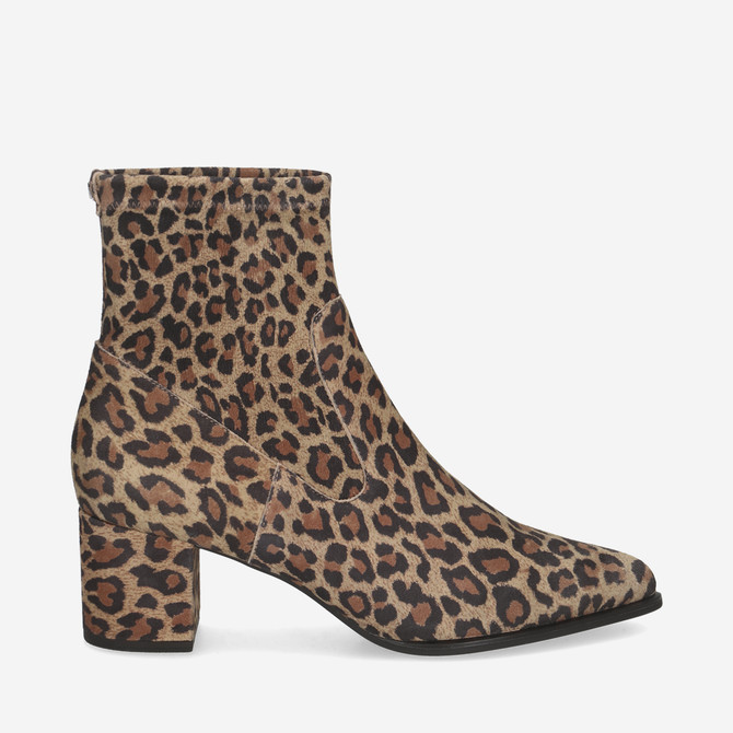  75320 LEDER STRETCH - Braun kombiniert - Rückansicht