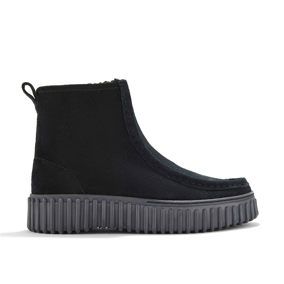 Clarks Torhill Cozy - Schwarz - Rückansicht