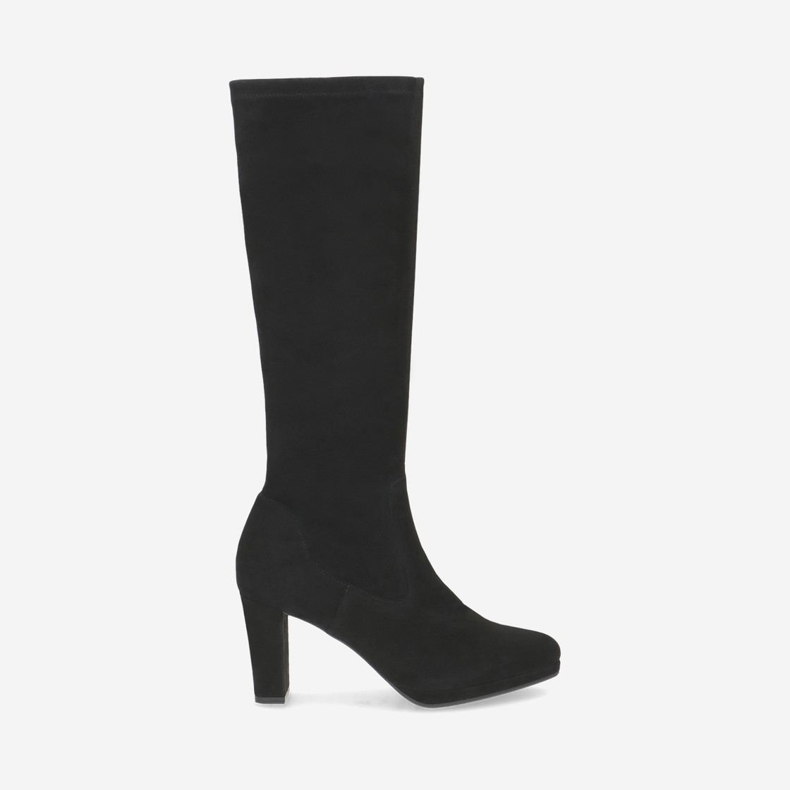  75524 LEDER STRETCH - Schwarz - Rückansicht