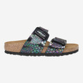 birkenstock SYDNEY CUSHION BUCKLE - Schwarz, kombiniert - Rückansicht