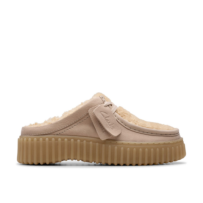 Clarks Torhill Mule - Beige - Rückansicht