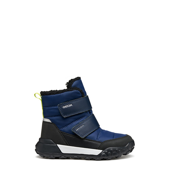 Geox TREKKYUP - Blau, kombiniert - Rückansicht