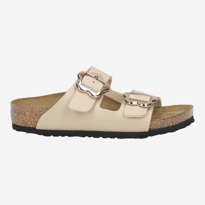 birkenstock ARIZONA FLOWER BUCKLE - Beige - Rückansicht