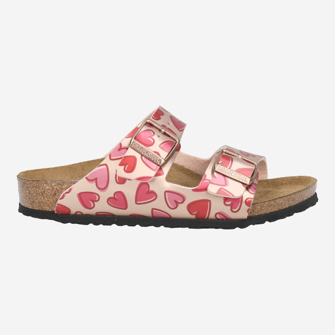 birkenstock ARIZONA BIRKO-FLOR - Bunt / Rosarot - Rückansicht