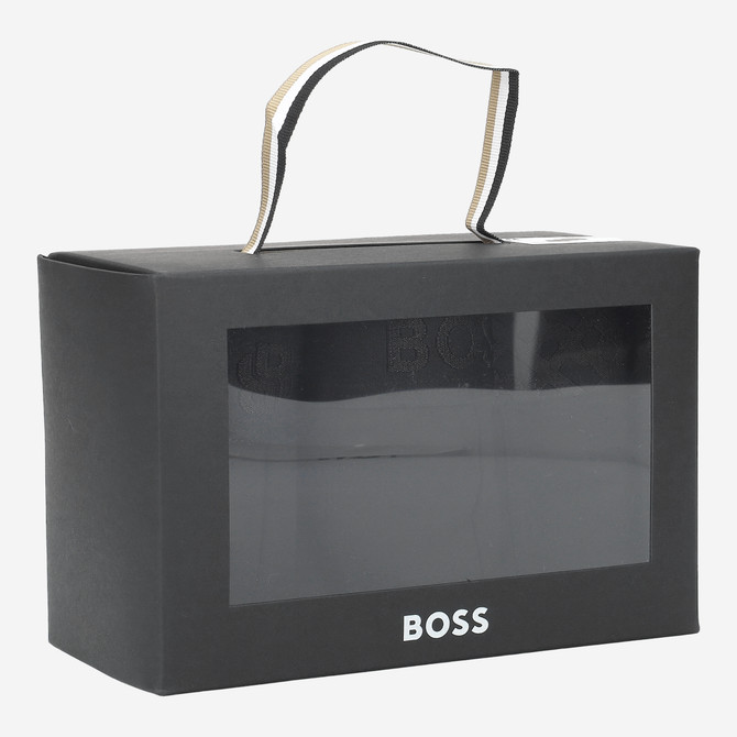 Boss Trunk 3P Logo Trio G - Schwarz - Rückansicht
