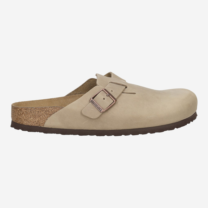 birkenstock BOSTON - Beige/Braun - Rückansicht