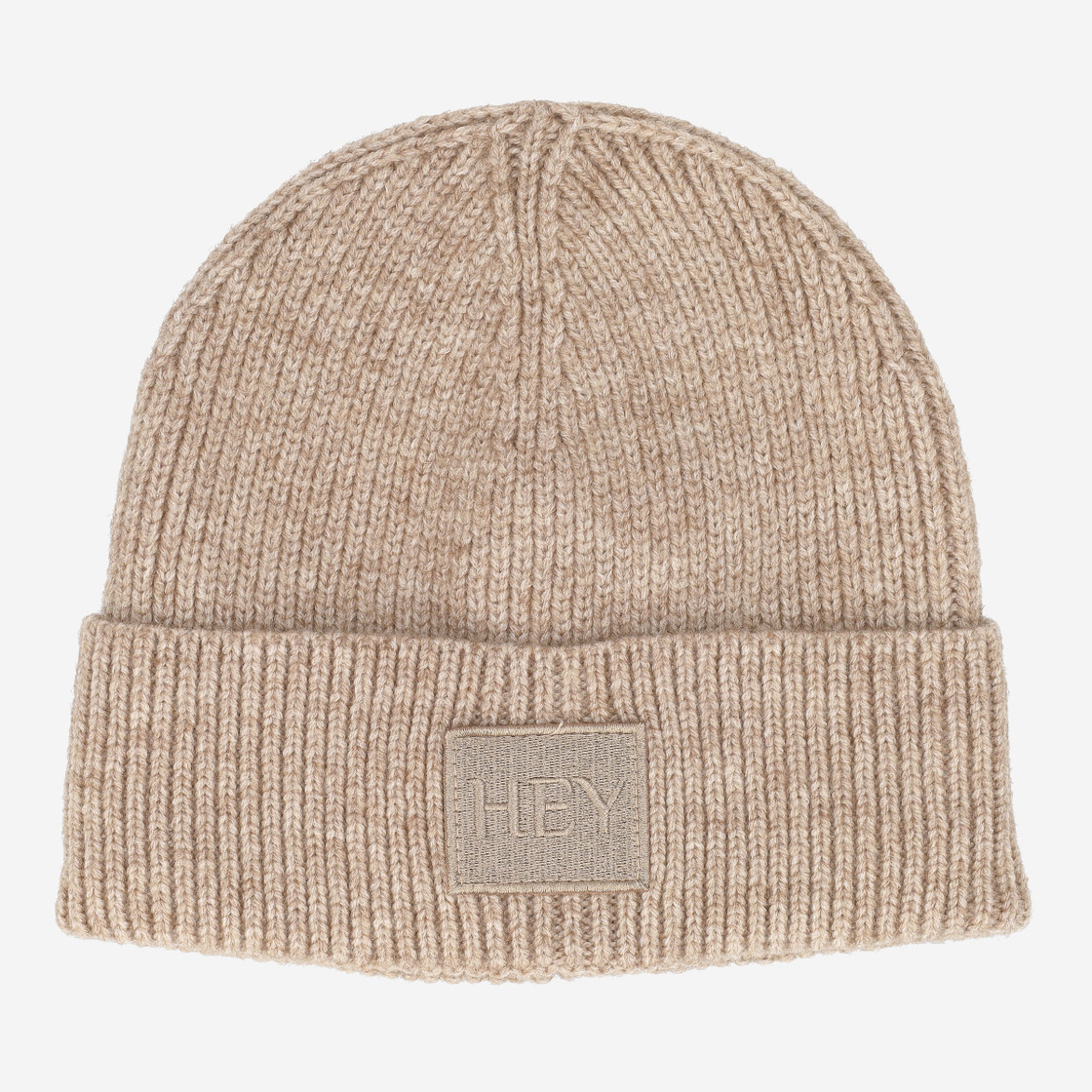 Hey Marley HEY BEANIE - Beige - Frontansicht