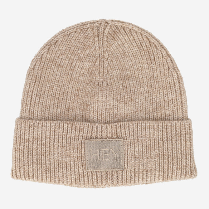 Hey Marley HEY BEANIE - Beige - Frontansicht