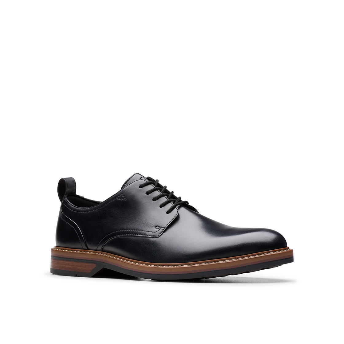 Clarks Aldwin Lace - Schwarz - Frontansicht