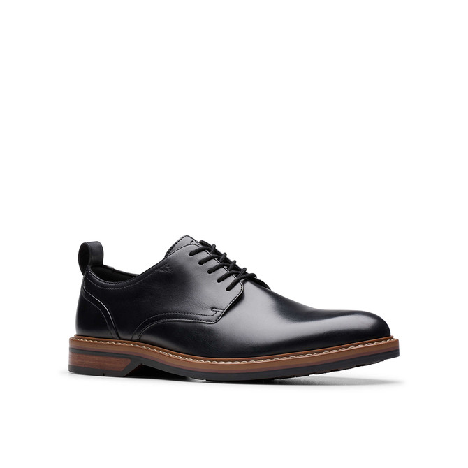 Clarks Aldwin Lace - Schwarz - Frontansicht