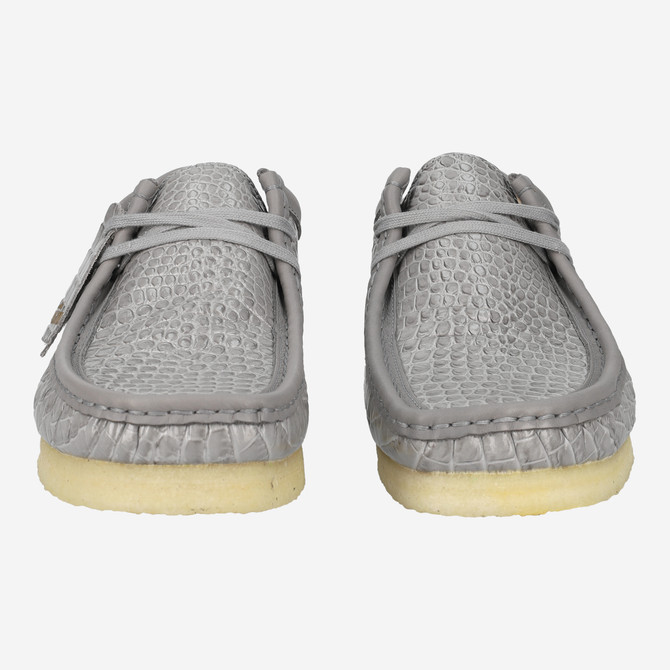 Clarks Wallabee - Grau - Frontansicht