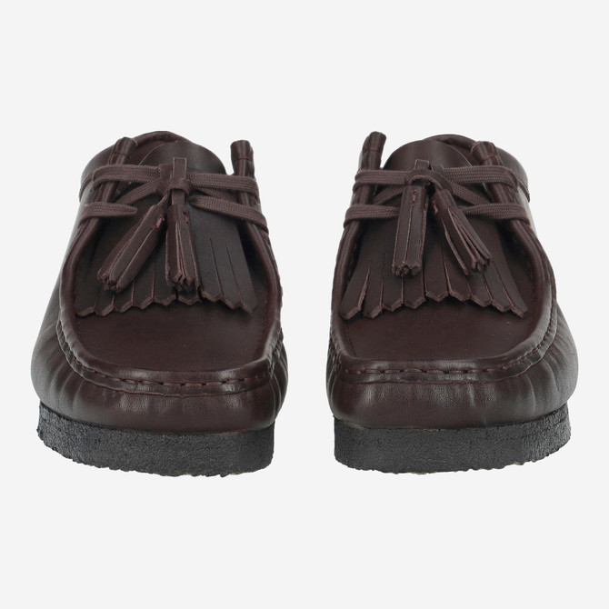 Clarks Wallabee - Braun - Frontansicht