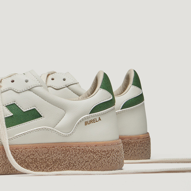 Flamingo’s Life BURELA BOLD - Warm-Weiß / Grün - Frontansicht