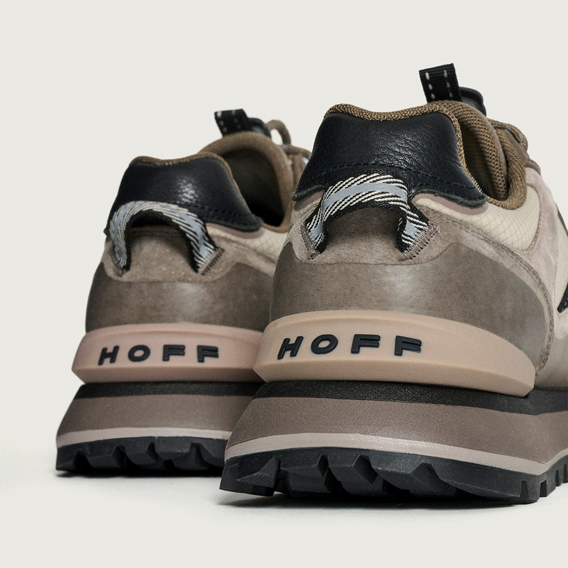 THE HOFF BRAND CITY OFF ROAD - Grau / Braun - Frontansicht
