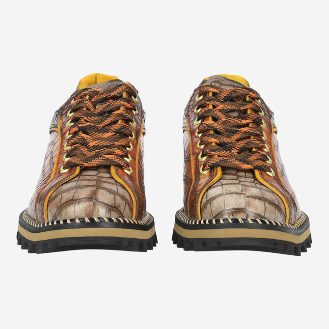 Lorenzi 17070 - Braun / Orange - Frontansicht