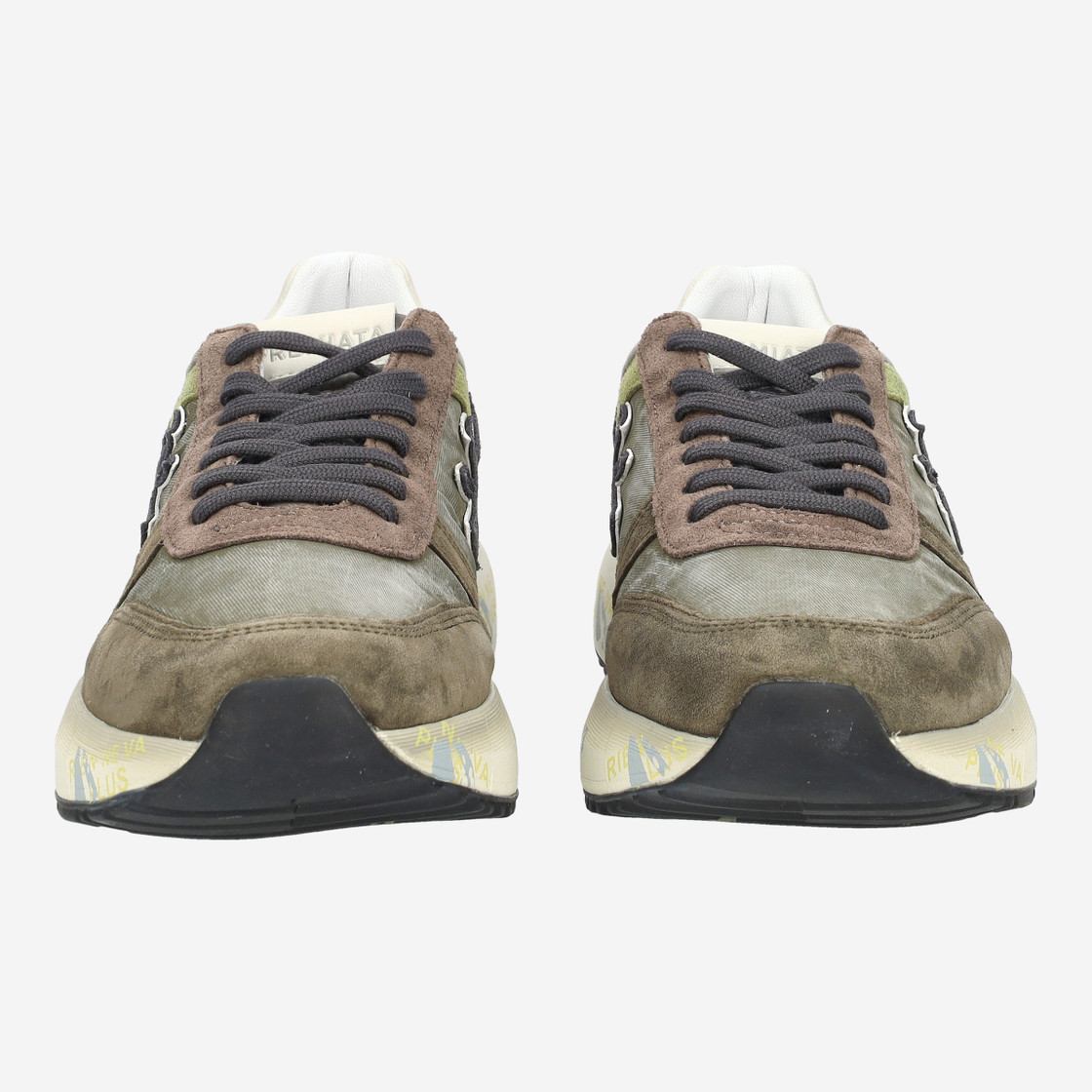 Premiata MICK - Grün kombiniert - Frontansicht