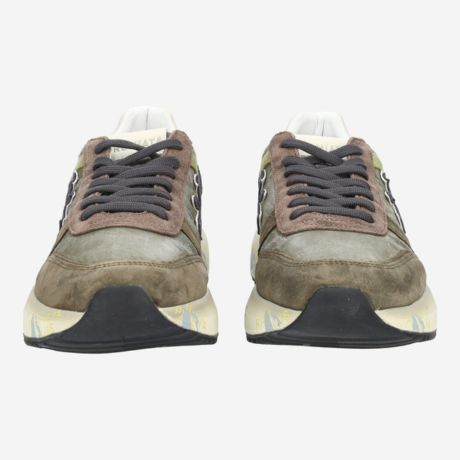 Premiata MICK - Grün kombiniert - Frontansicht