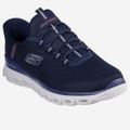 Skechers GLIDE-STEP - NOXUS - Blau - Frontansicht