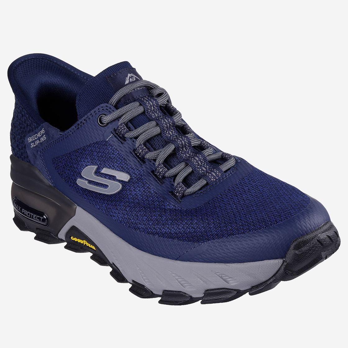 Skechers MAX PROTECT - Blau - Frontansicht