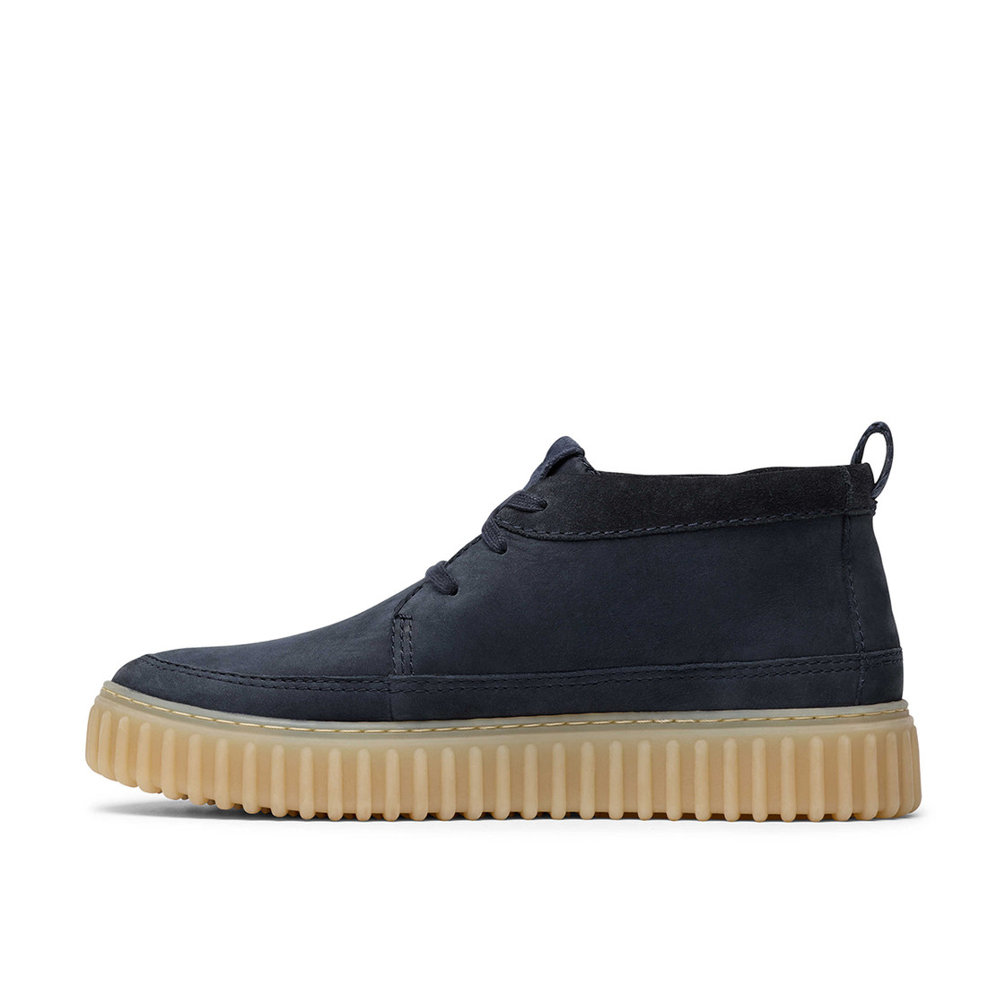 Clarks Torhill LaceHi - Blau - Frontansicht