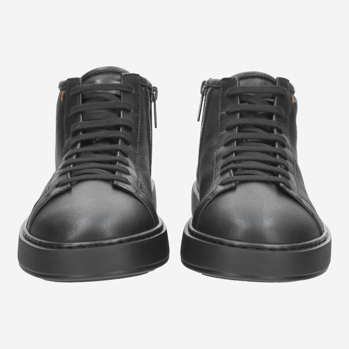 Santoni 22141 N01 - Schwarz - Frontansicht