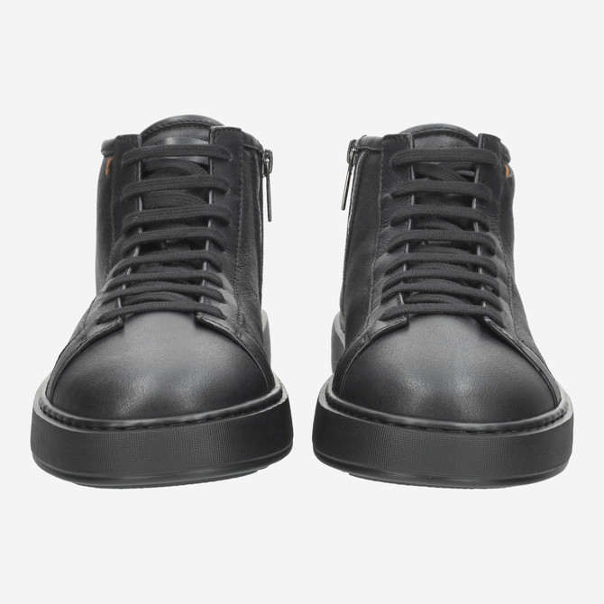 Santoni 22141 N01 - Schwarz - Frontansicht