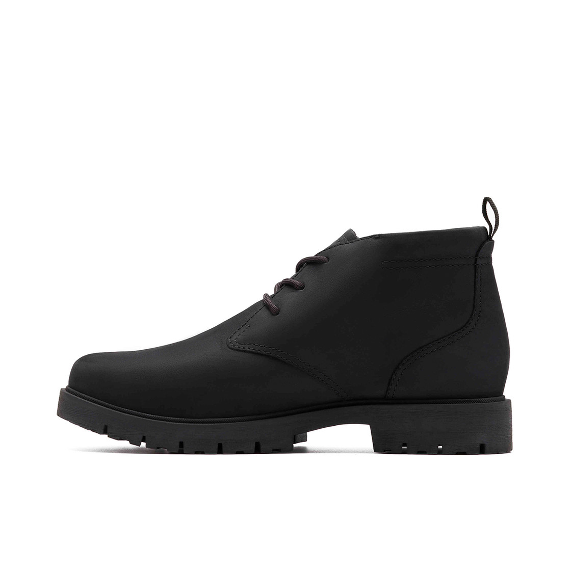 Clarks Berhill MidGTX - Schwarz - Frontansicht