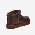 UGG australia CLASSIC ULTRA MINI LTHR REGEN - Braun - Frontansicht