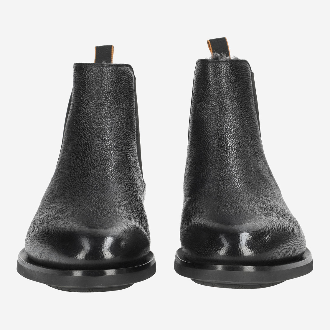 Santoni 17838 N01 - Schwarz - Frontansicht