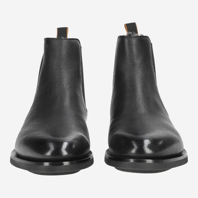 Santoni 17838 N01 - Schwarz - Frontansicht