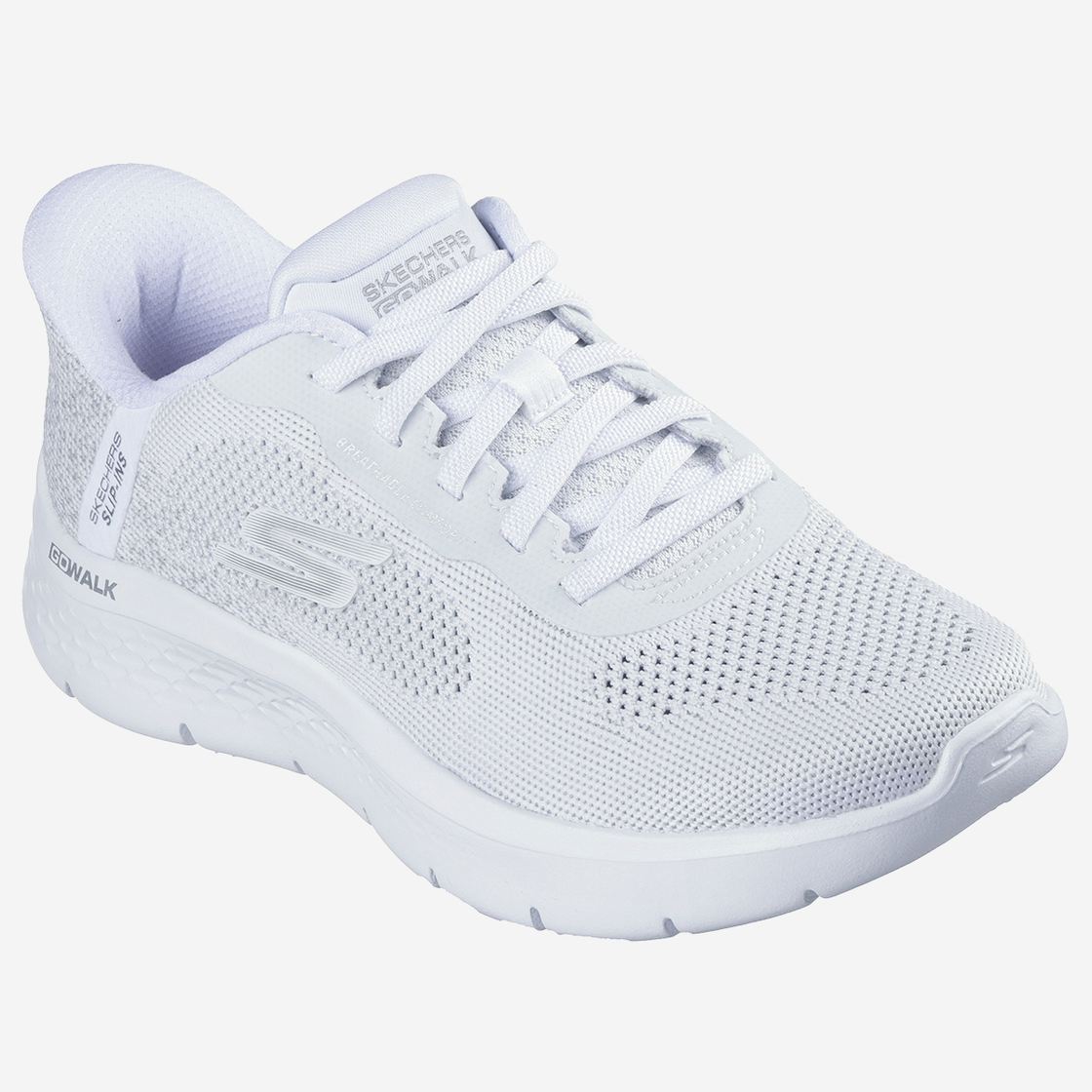 Skechers GO WALK FLEX - Weiß - Frontansicht