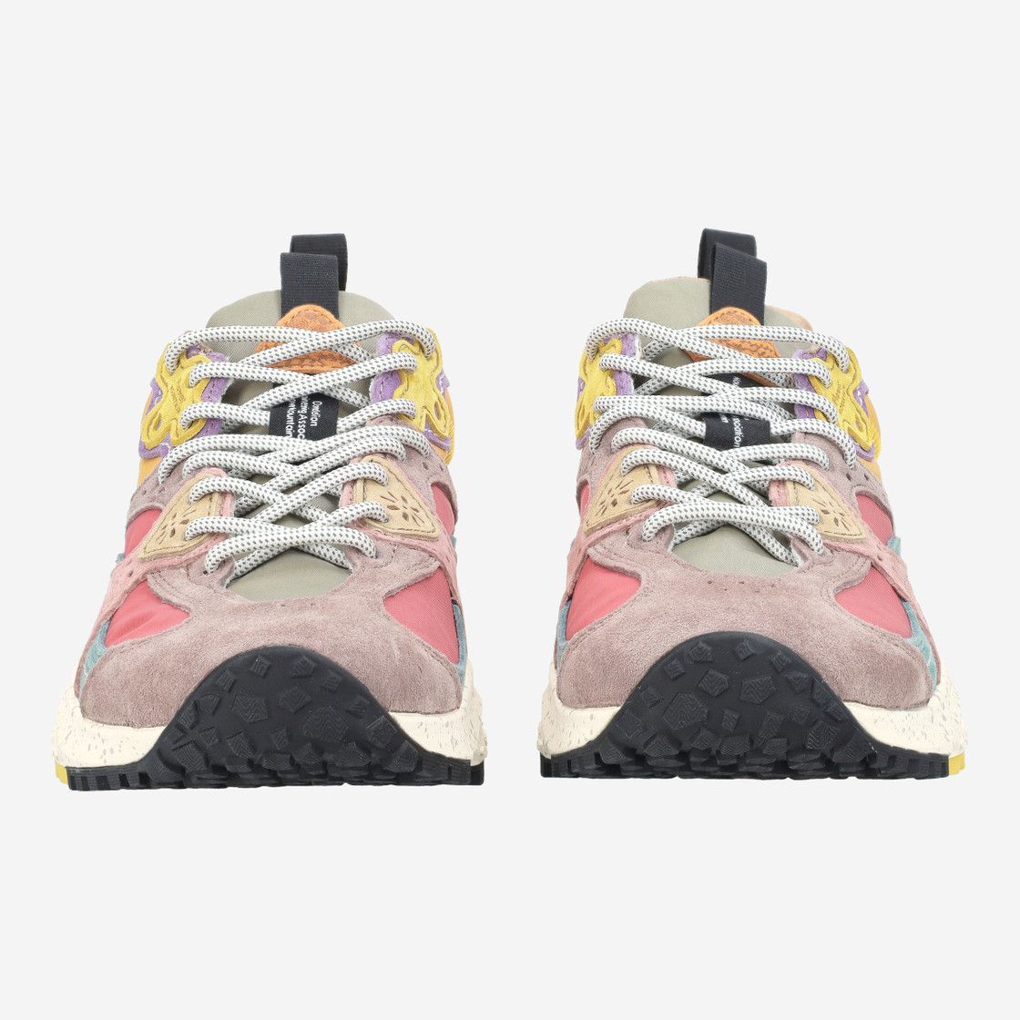 Flower Mountain WAVE - Grau, kombiniert - Frontansicht