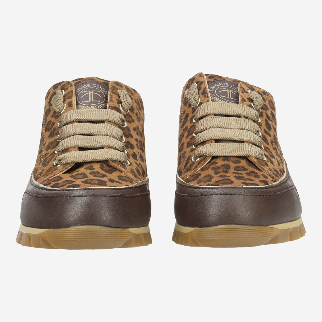 Candice Cooper JANIS STRIP CHIC - Braun / Leo-Look - Frontansicht