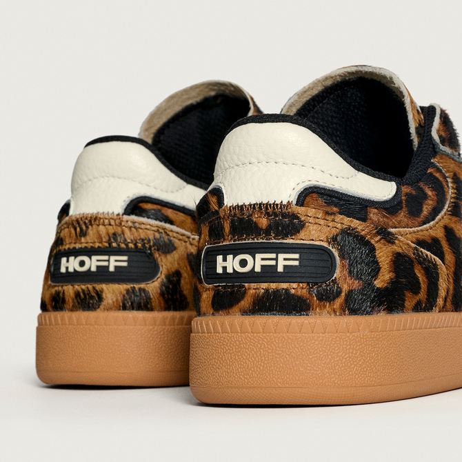 THE HOFF BRAND ALLEY - Braun , Leo-Look - Frontansicht