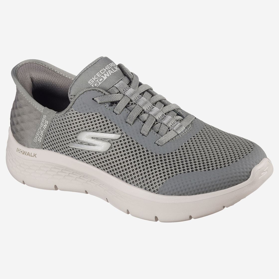 Skechers GO WALK FLEX - GRAND ENTRY - Grün - Frontansicht