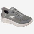 Skechers GO WALK FLEX - GRAND ENTRY - Grün - Frontansicht