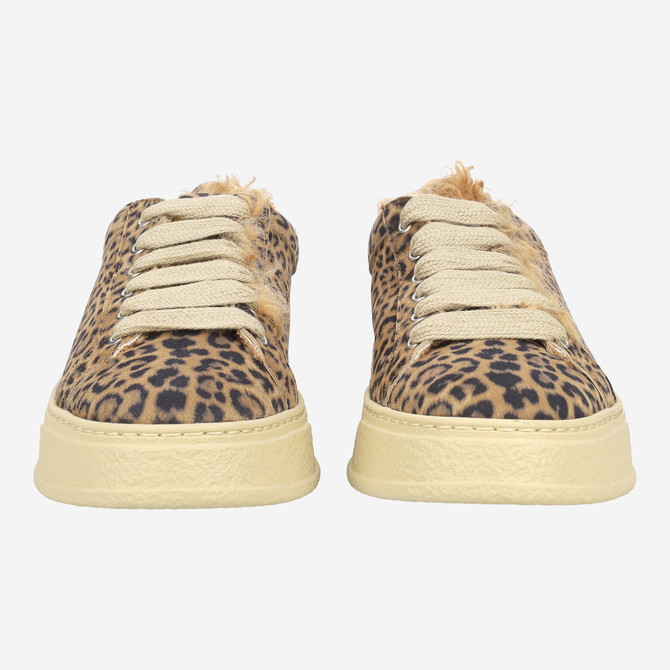 Attilio Giusti GIULY SOFT - Braun / Leo-Look - Frontansicht