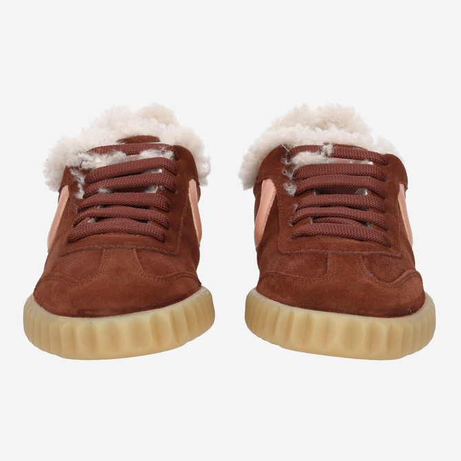 VOILE BLANCHE INES FUR - Boreaux/Rot-Braun - Frontansicht